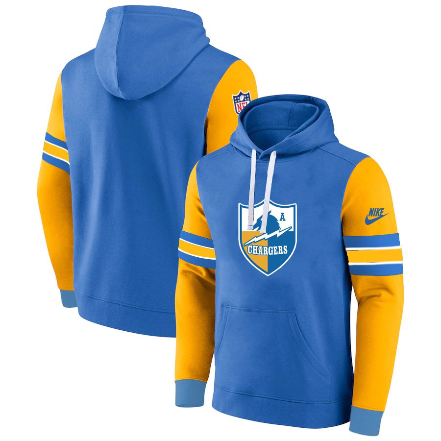 Men 2023 NFL Los Angeles Chargers blue Sweatshirt style 1031->los angeles chargers->NFL Jersey